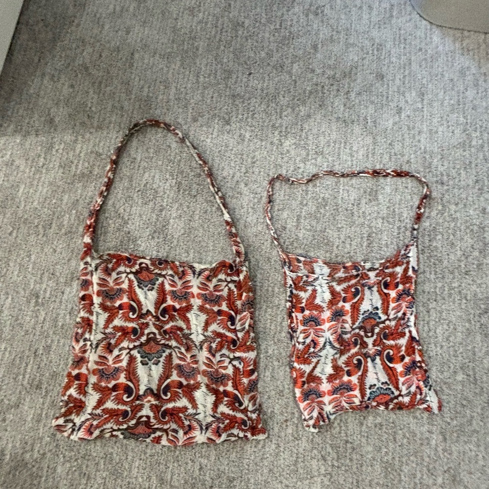 Free people FP beach bags linen-like